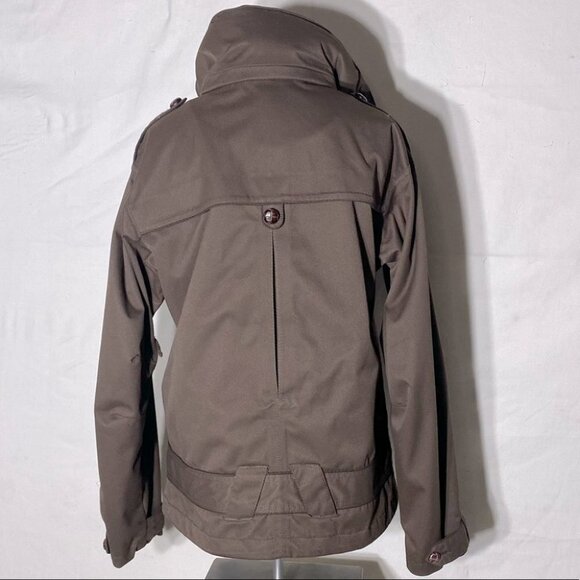 Columbia Brown Convert Ski Snowboard Waterproof Breathable Winter Snow Coat M - Picture 4 of 13